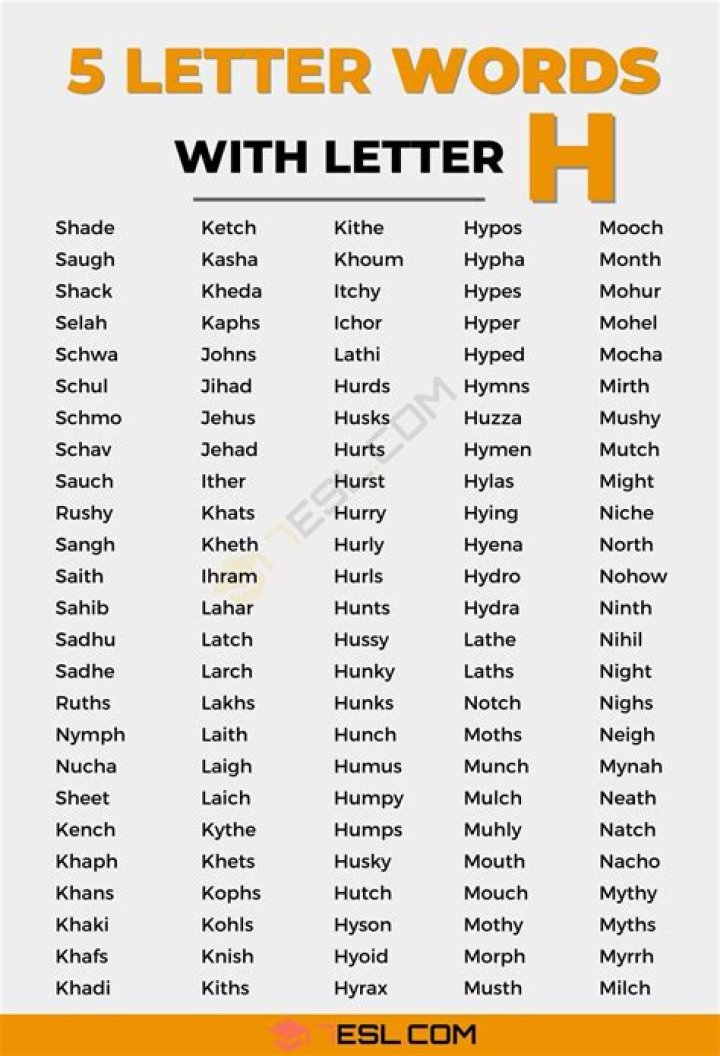 5 Letter Words Starting with SNA All Words List