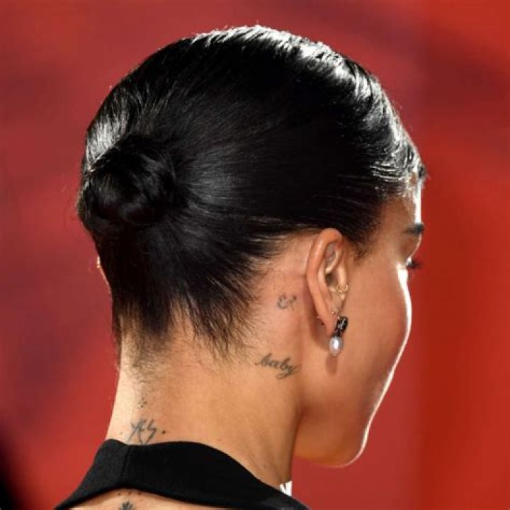 91 Celebrity Behind Ear Tattoos | Page 6 of 10 | Steal Her Style