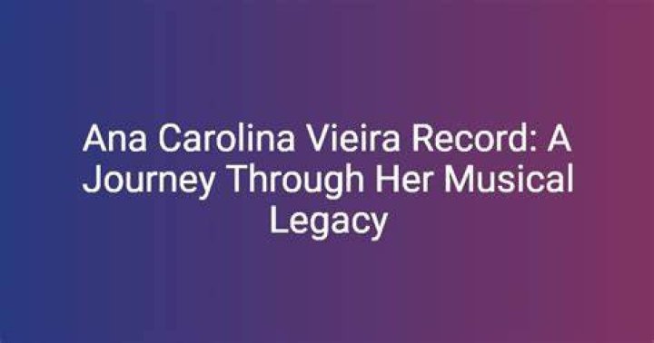 A Journey Through Her Musical Legacy