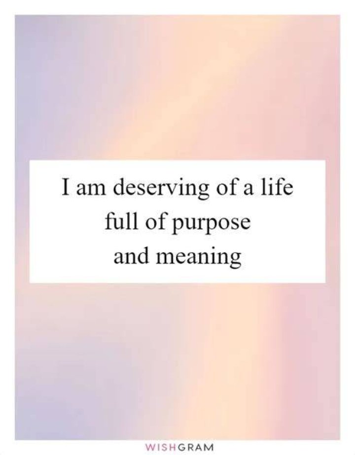 A Life Full Of Purpose And Impact