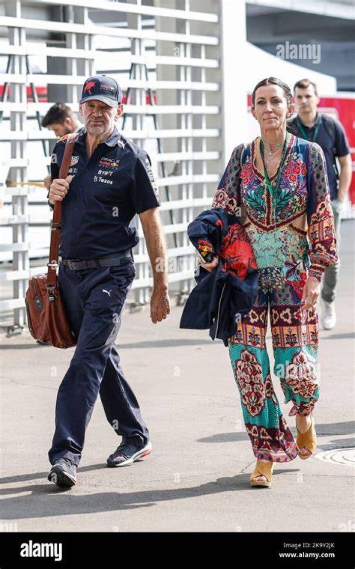 Adrian Newey And Amanda Smerczak's Married Life
