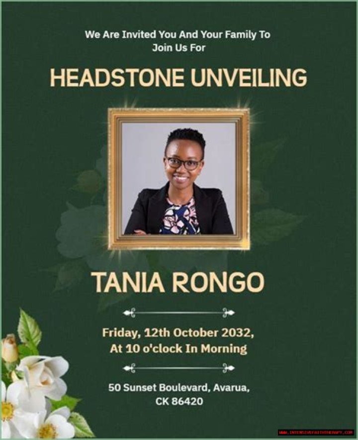 An Obituary Unveiling Hidden Insights