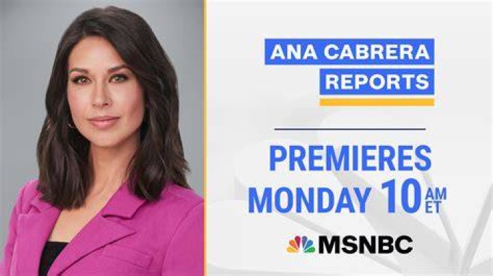 Ana Cabrera announced as MSNBC newbie after years as CNN's weekend anchor