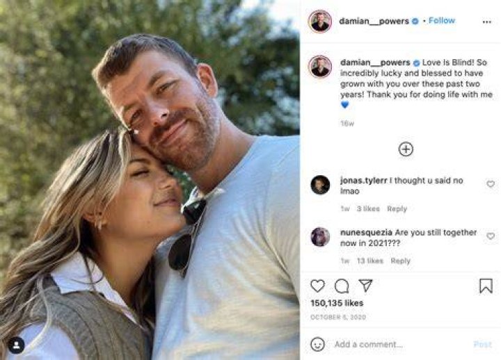 Are Damian And Giannina From Love Is Blind Still Together?