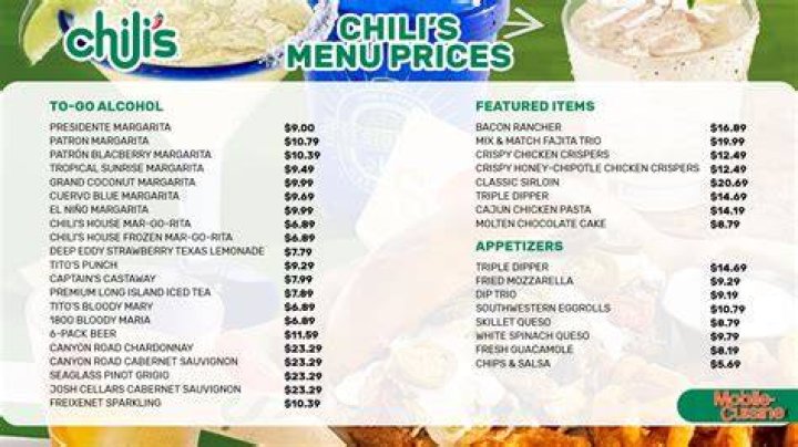 Best Menu Items at Chilis Restaurant in 2024
