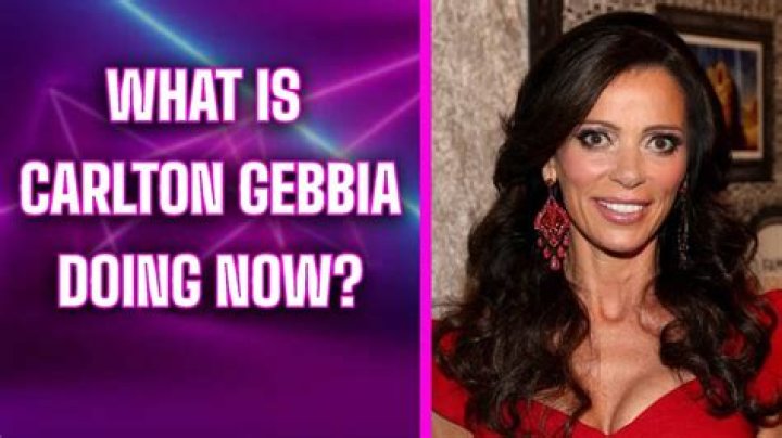 Carlton Gebbia - Bio, Age, Net Worth, Height, Divorce, Nationality, Body Measurement, Career