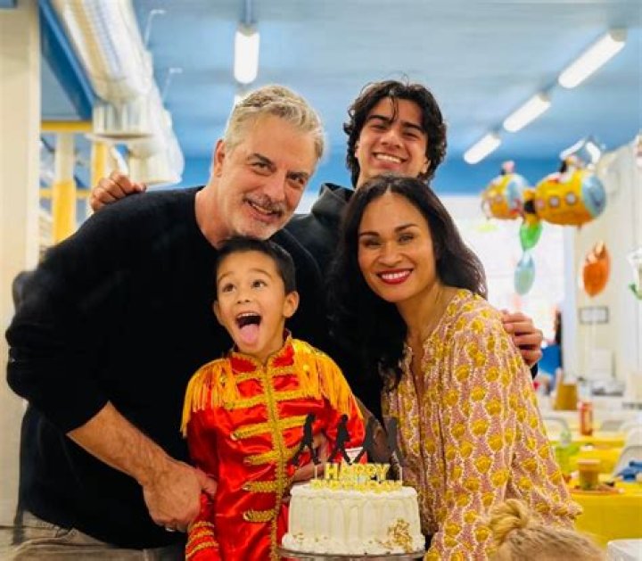 Chris Noth's Kids Meet His Beloved Dog