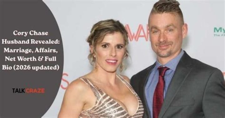 Cory Chase's Husband: An In-Depth Look at Their Relationship