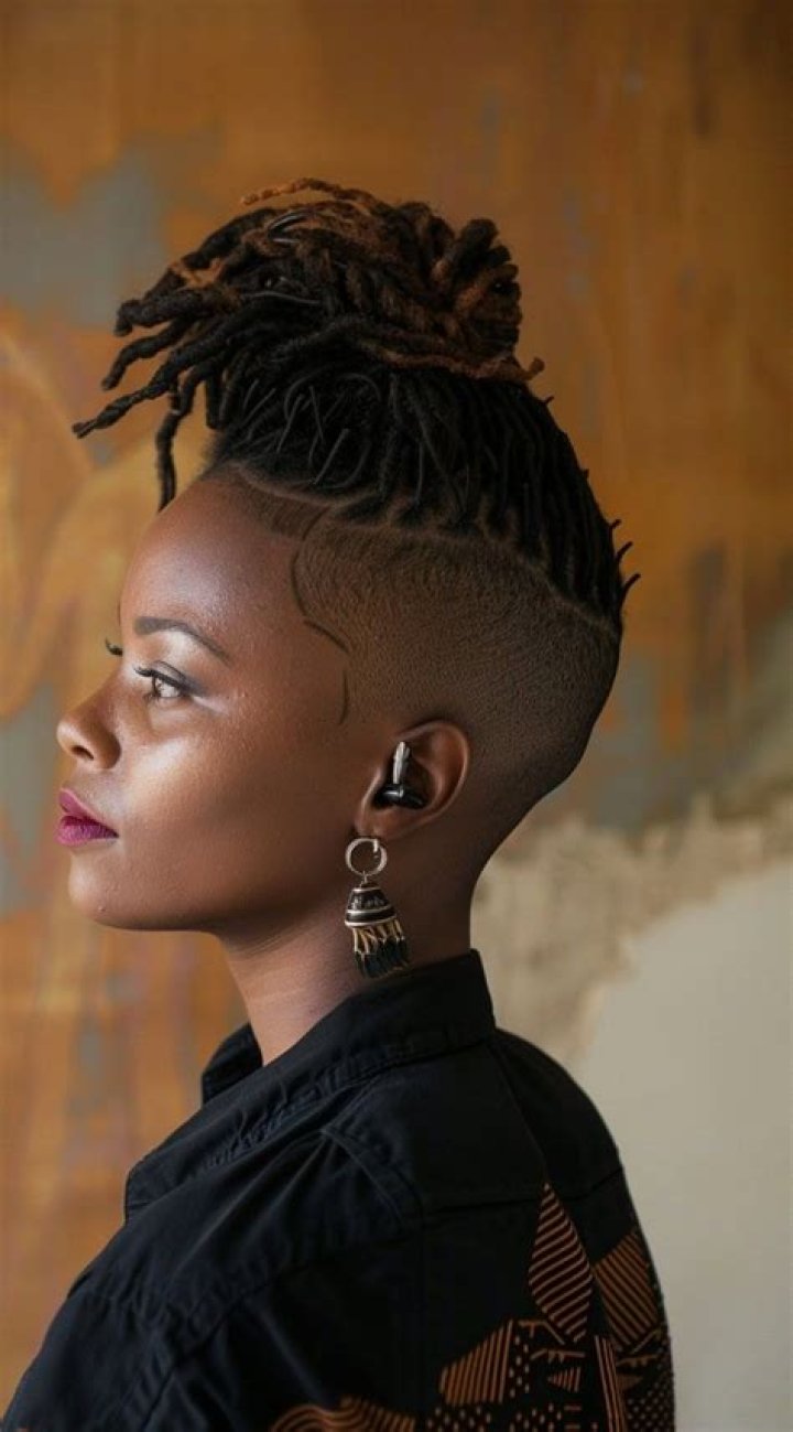 Discover The Unbeatable Allure Of Locs With Shaved Sides: A Style Unveiled