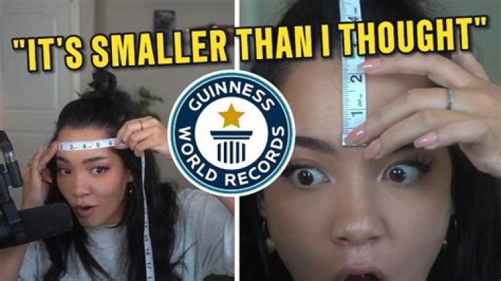 Discovering the Biggest Forehead World Record: An In-Depth Exploration