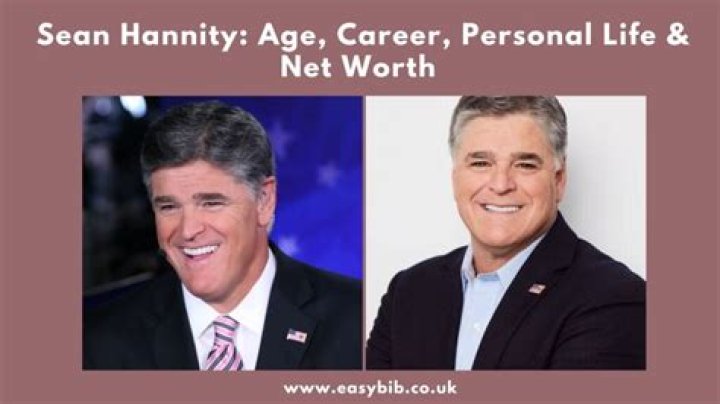 Discovering The Net Worth Of Sean Hannity