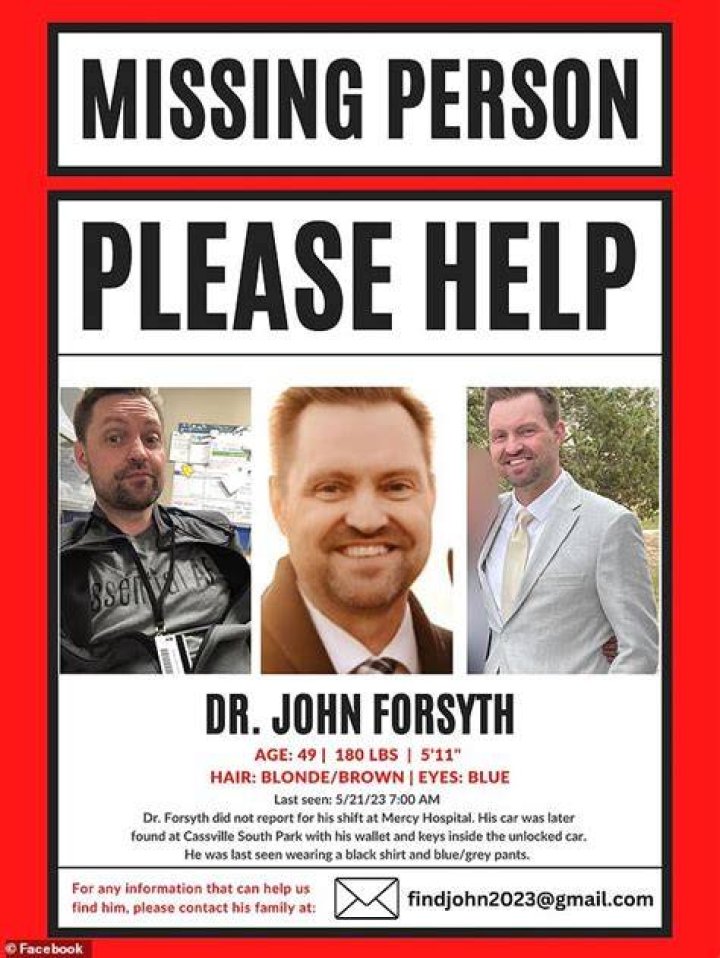 ER doctor, 49, who 'worked in crypto' was texting his fianc moments before he disappeared