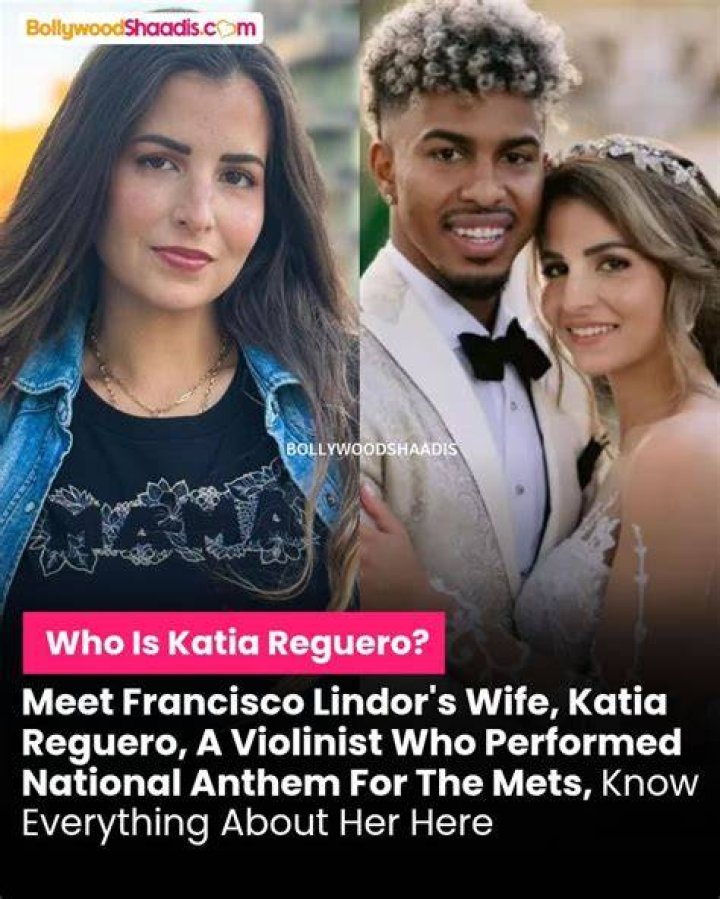 Francisco Lindor's Wife, Katia Reguero [2023 Update] ·