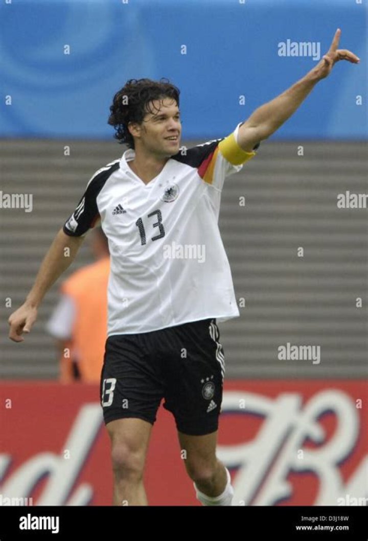 German Soccer Player Michael Ballack