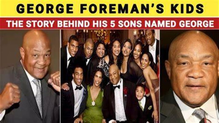 How Many Baby Mamas Do George Foreman Have?
