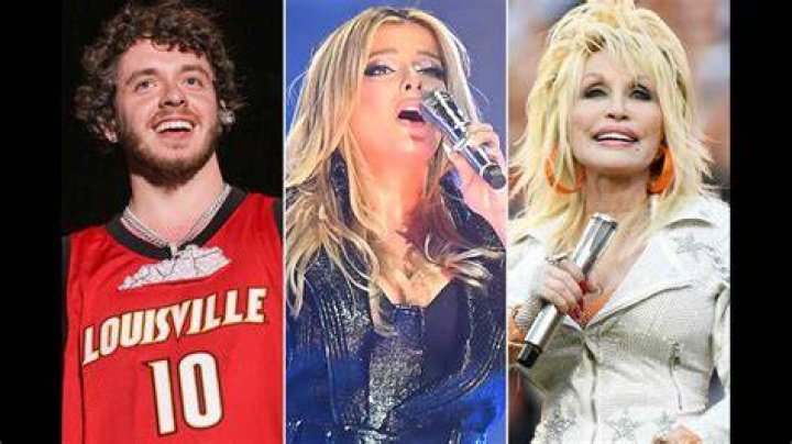 Jack Harlow, Dolly Parton to perform on field after NFL fans booed Bebe Rexhas side-stage Thanks |