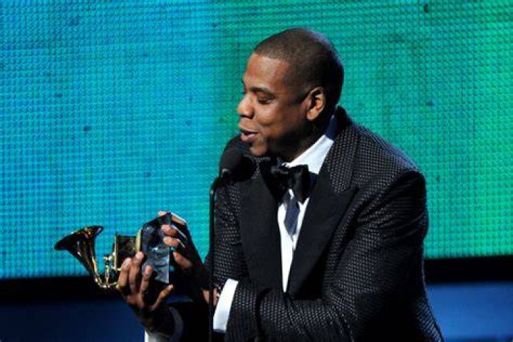Jay-Z Flexes His Grammy Wins In Epic Photo
