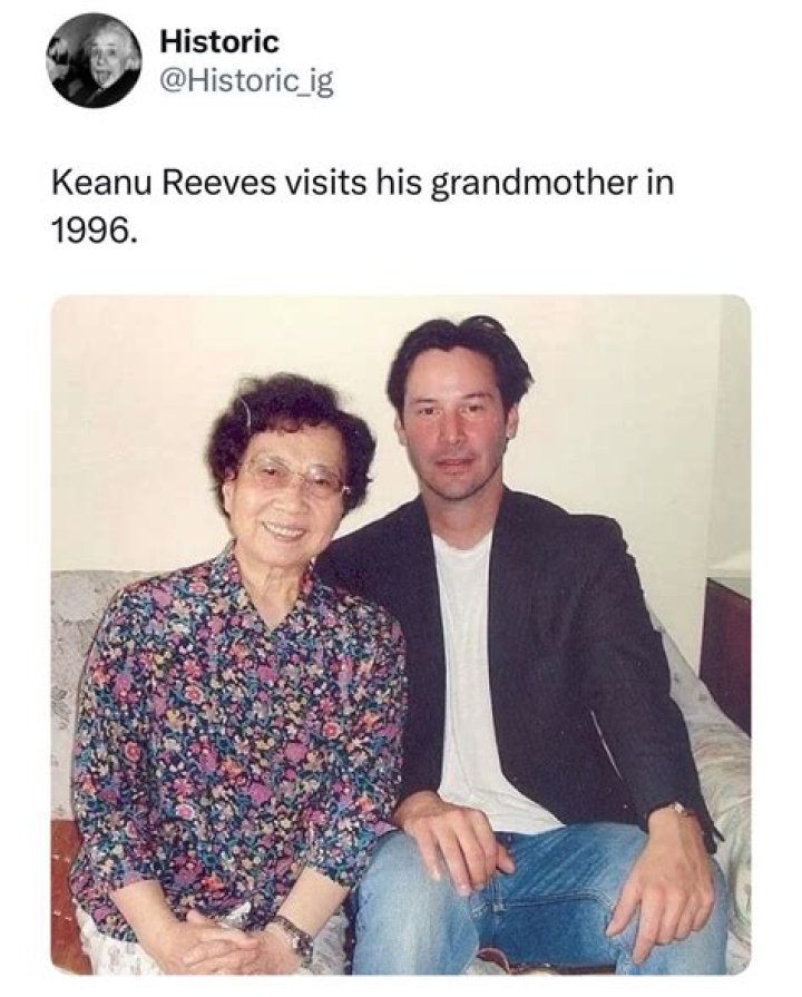 Keanu Reeves' Paternal Grandfather Revealed