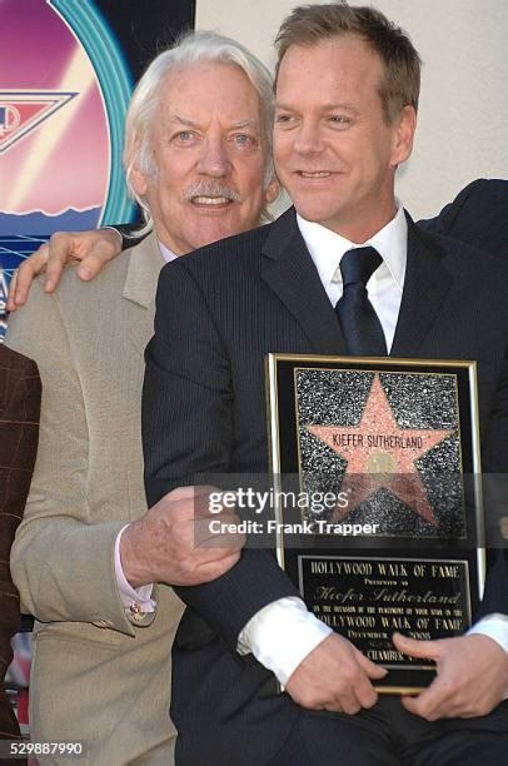 Kiefer Sutherland And His Father's Enduring Bond