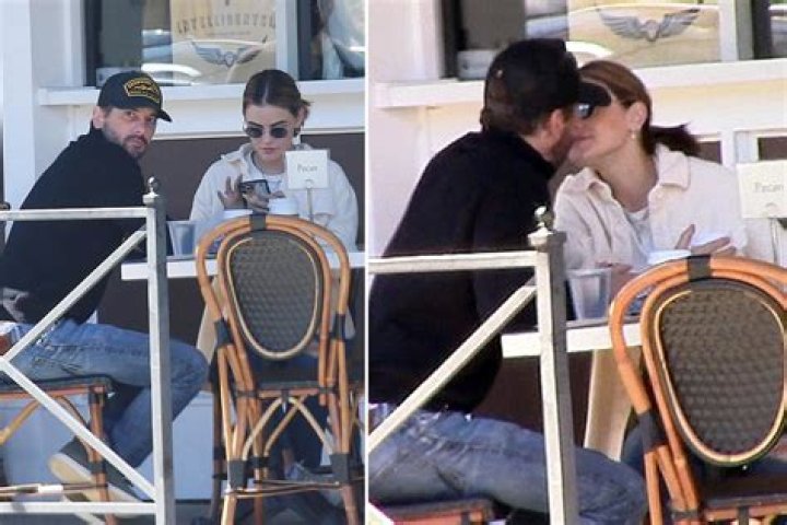 Lucy Hale photographed kissing Skeet Ulrich