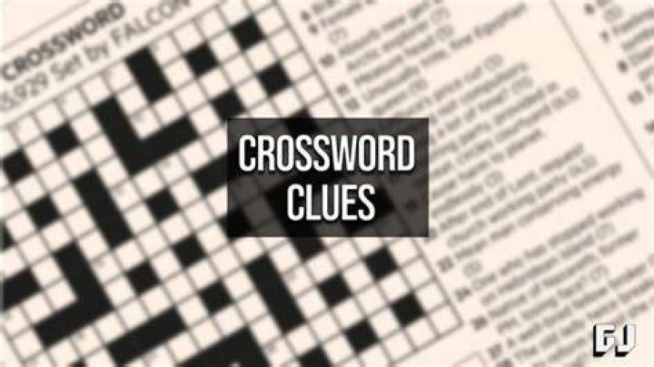 Make suitable Crossword Clue and Answer |