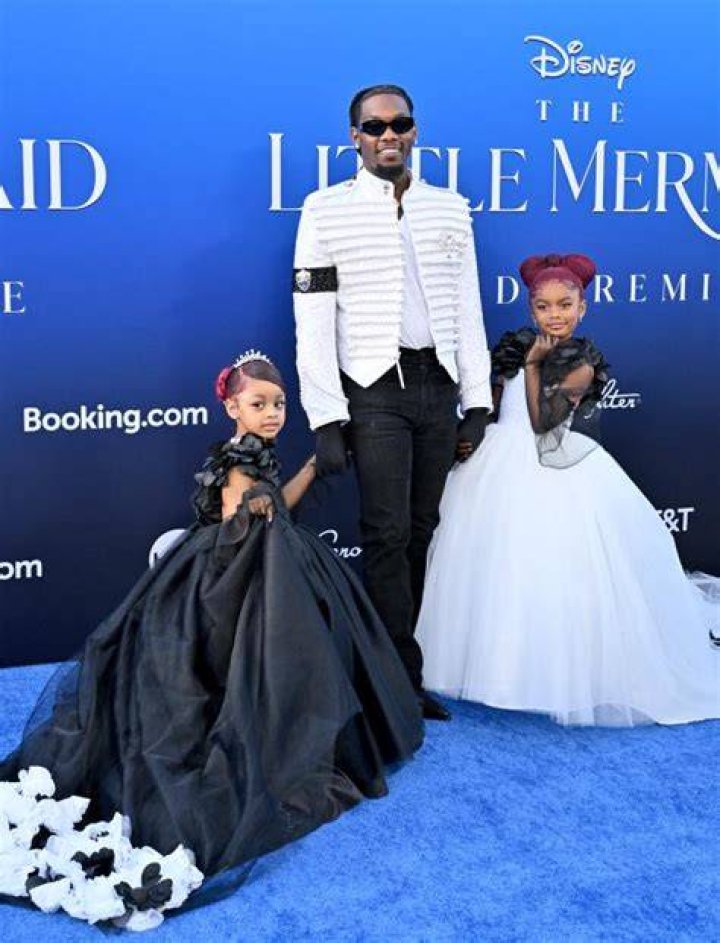 Offset's daughters wow in regal ballgowns at 'Little Mermaid' premiere