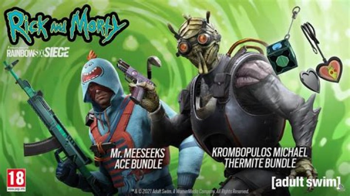 Rainbow Six Siege introduces new 'Rick and Morty 2.0' Cosmetic Bundles