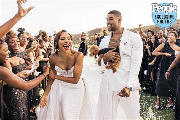 Skyh Alvester Black and KJ Smith Wedding