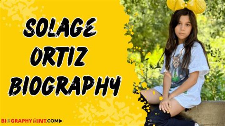 Solage Ortiz - Bio, Age, Nationality, Body Measurement, Career