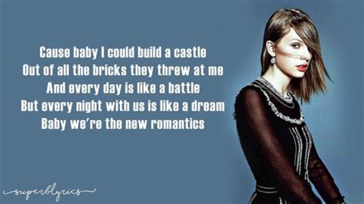 Taylor Swift New Romantics Lyrics