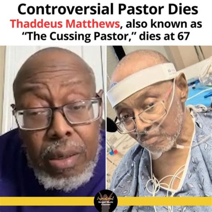 Thaddeus Matthews Bio, Wiki, Age, Height, Wife, Son, Cussing Pastor, Net Worth