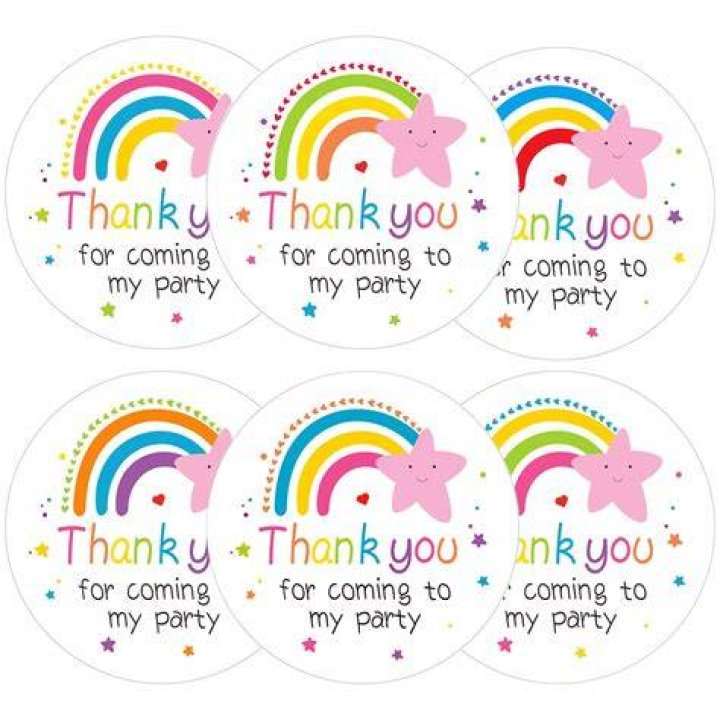 Thank You For Coming For Birthday Party