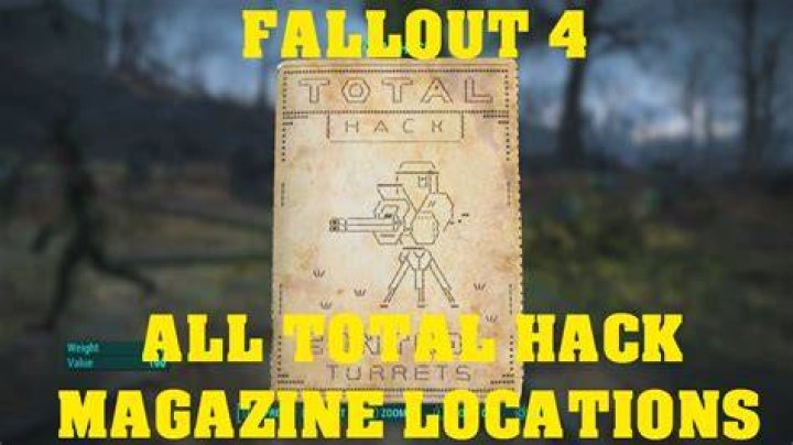 Total Hack Magazine Locations in Fallout 4