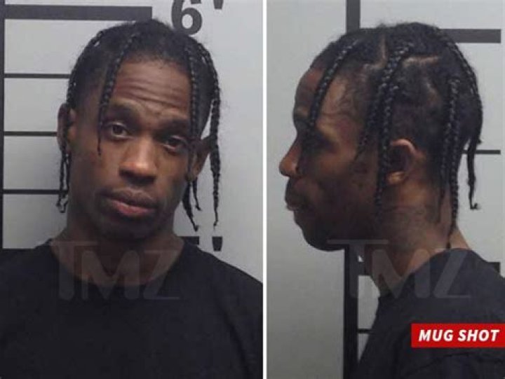 Travis Scott's Mug Shot Released