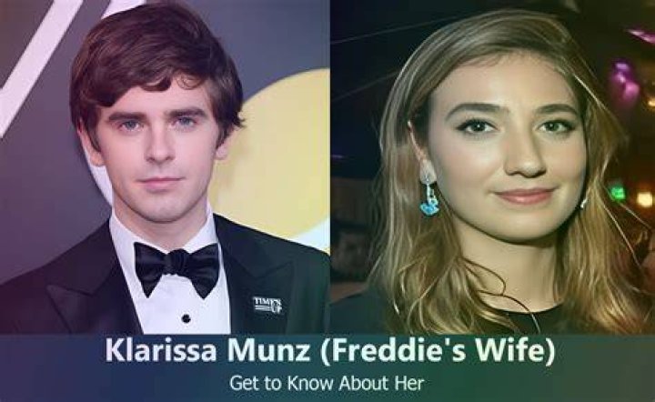 Uncover The Enigmatic World Of Klarissa Munz, Wife Of Freddie Highmore