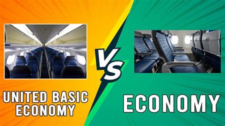 United Basic Economy vs. Economy vs. Economy Plus |