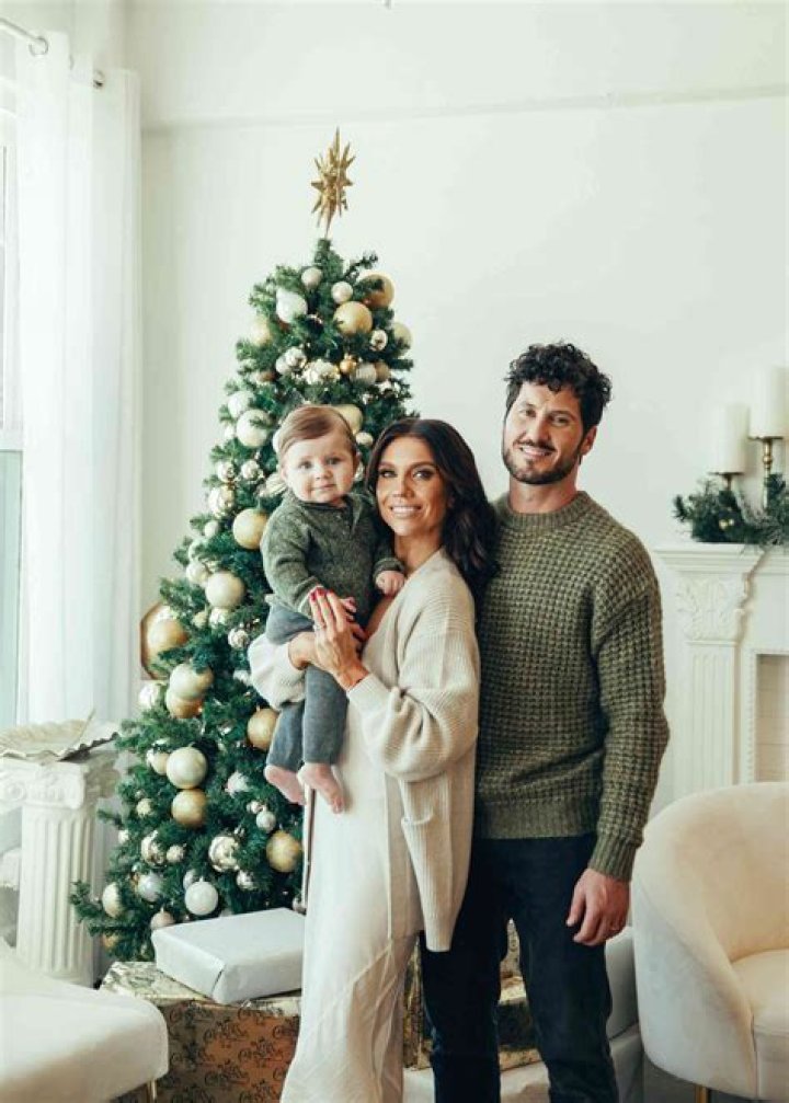 Val Chmerkovskiy and Jenna Johnson Spend First Christmas with Son Rome