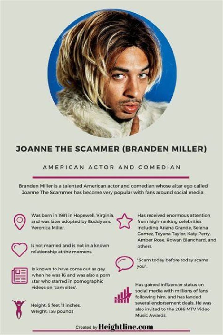 Who Is Joanne The Scammer Branden Miller Is