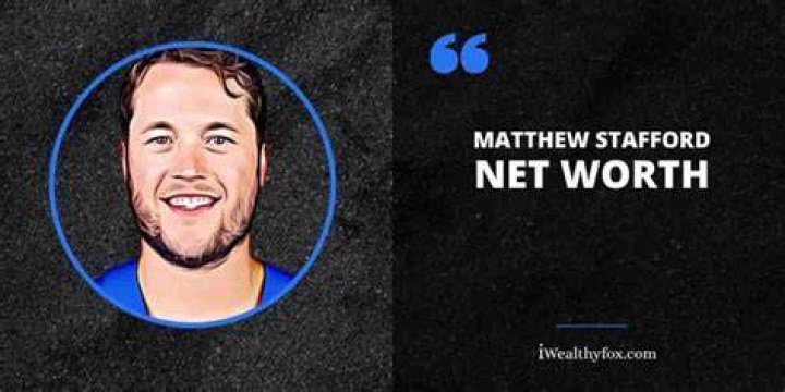 ZenBlog | Matthew Stafford Net Worth